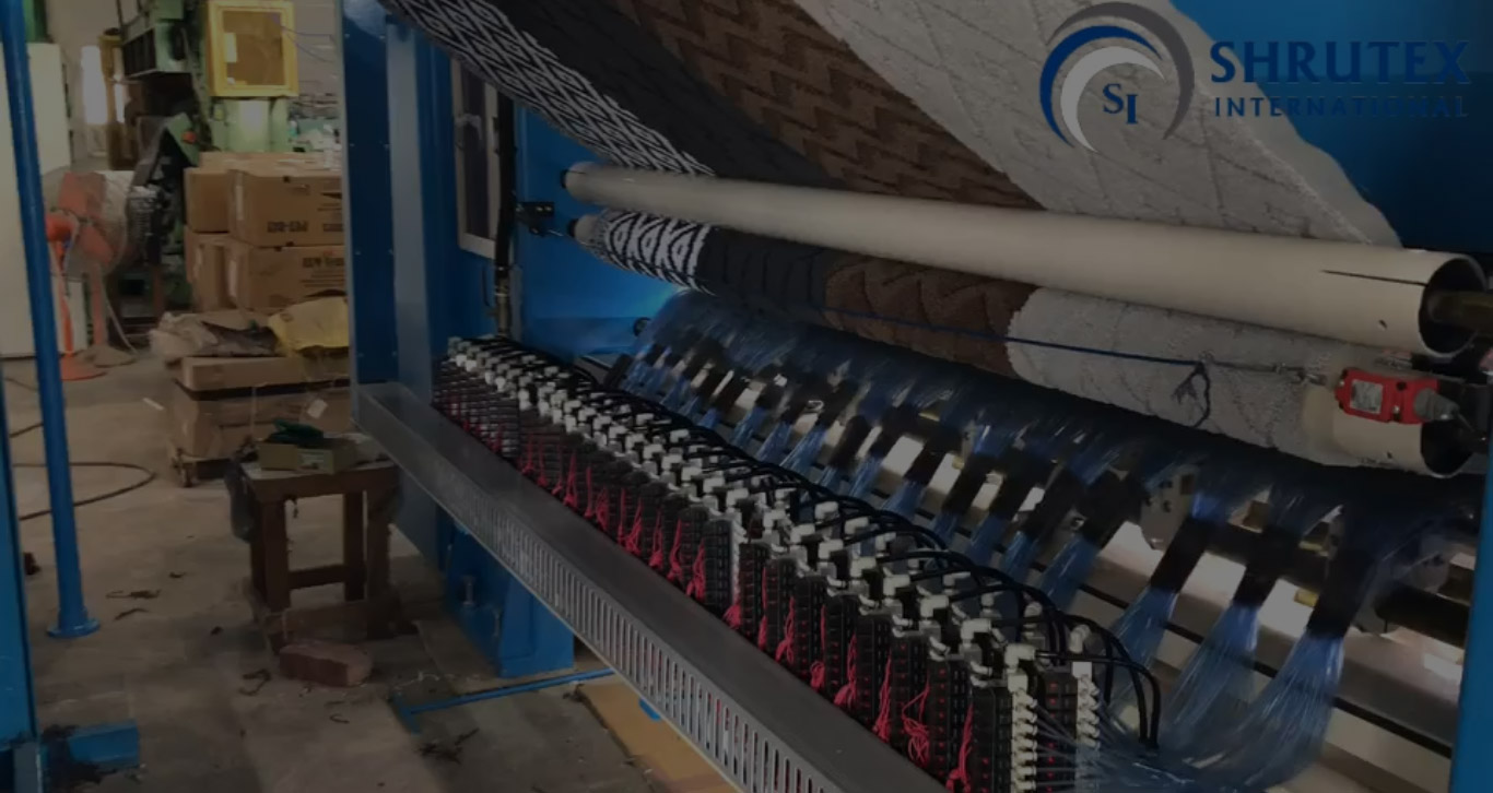 Shrutex International machinery on the factory floor
