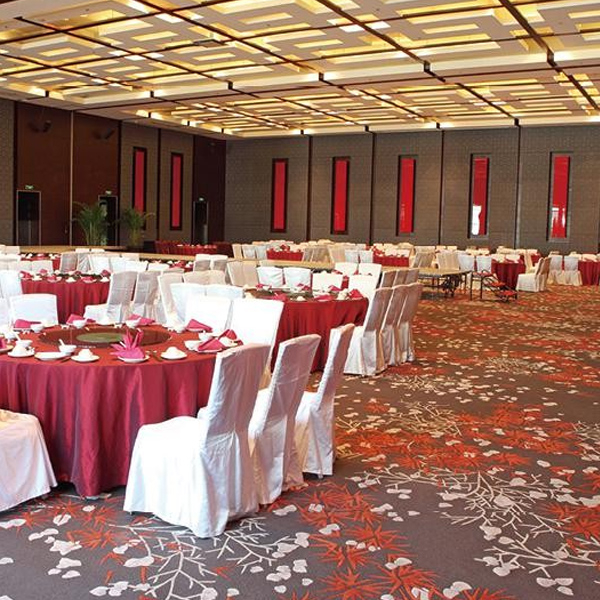 Custom luxury carpet produced by the Robotic Tufting Machine